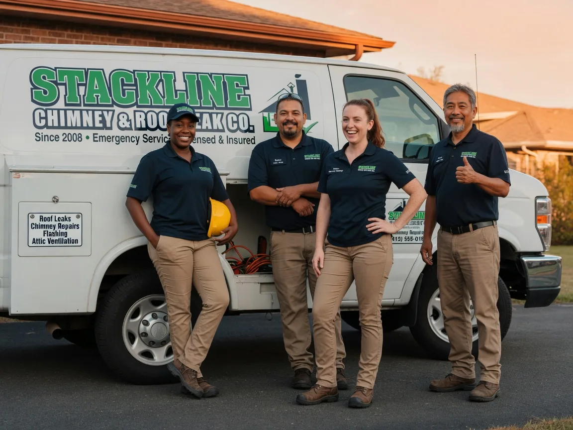 Chimney flashing repair company in Cramerton, NC